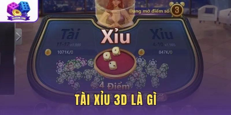 Tài Xỉu 3D Là Gì