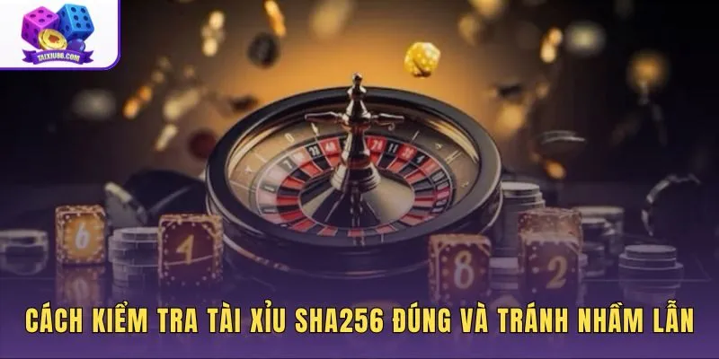 Cách kiểm tra tài xỉu SHA256 bằng dữ liệu gốc và mã hash công bố trước ván